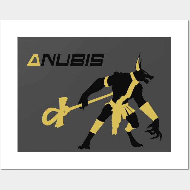 Anubis Wall Art by Kaztiel